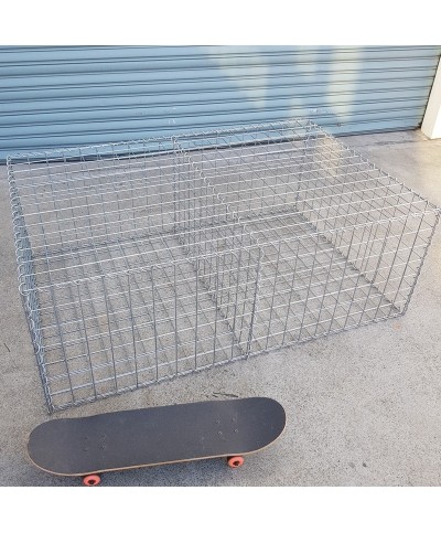 1500mm L x 978mm W x 528mm H, 75x75mm, AL-TEN