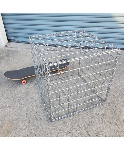 GABION 5mm, 528MM L X 528MM W X 528MM H, 75X75MM, AL-TEN
