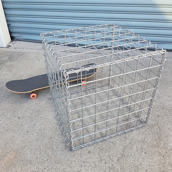 GABION 5mm, 528MM L X 528MM W X 528MM H, 75X75MM, AL-TEN