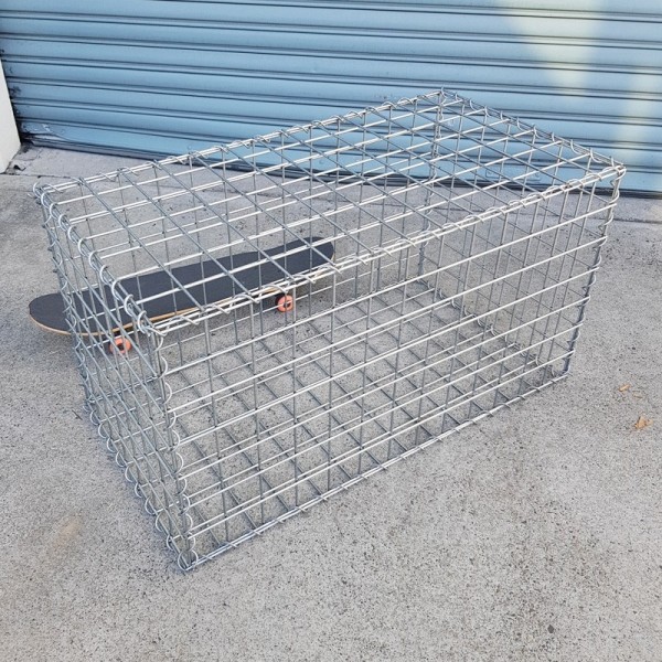 GABION 5mm, 978MM L X 528MM W X 528MM H, 75X75MM, AL-TEN