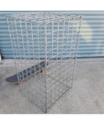 GABION 5mm, 528MM L X 528MM W X 978MM H, 75X75MM, AL-TEN