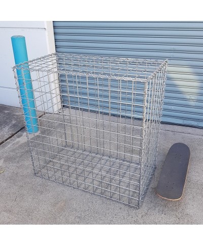 GABION 5mm, 978MM L X 528MM W X 978MM H, 75X75MM, AL-TEN