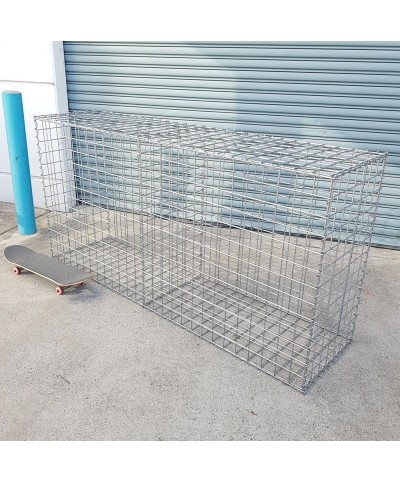 GABION 5mm, 2028MM L X 528MM W X 978MM H, 75X75MM, AL-TEN