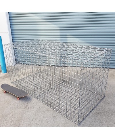 GABION 5mm, 2028MM L X 978MM W X 978MM H, 75X75MM, AL-TEN