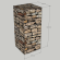 525mm L x 525mm W x 1200mm H, 75x75mm, AL-TEN