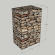 750mm L x 528mm W x 1200mm H, 75x75mm, AL-TEN