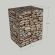 Gabion 975mm L x 750mm W x 1200mm H, 75x75mm, AL-TEN
