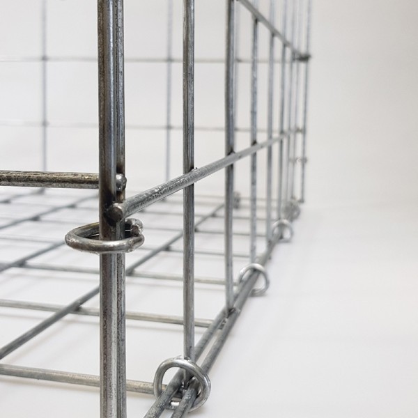 Gabion cage 1000mm L x 1000mm W x 1000mm H, 100x50mm,...