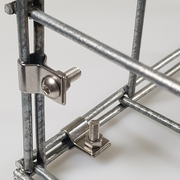 Gabion cage 1200mm L x 750mm W x 975mm H, 75x75mm