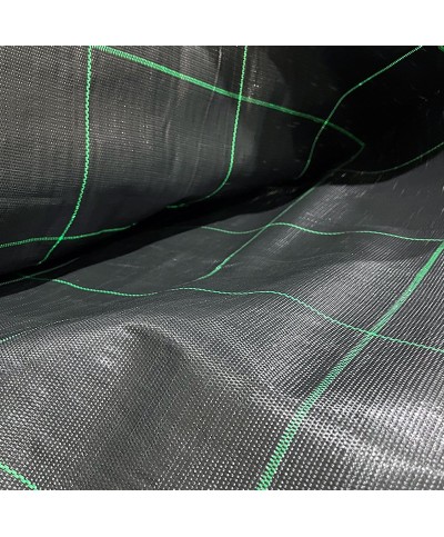 Folded weed mat