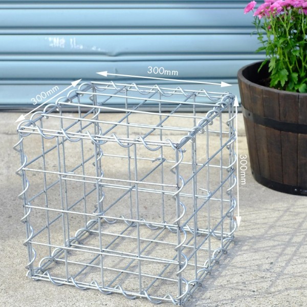 Gabion Cage .3mL x .3mW x .3mH (75x75mm + spirals)