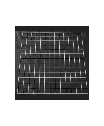 Panel 975mm x 975mm, 75x75mm, Stainless Steel 316L