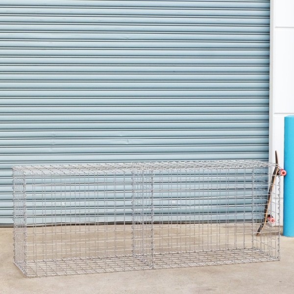 1950mm L x 528mm W x 750mm H, 75x75mm, AL-TEN